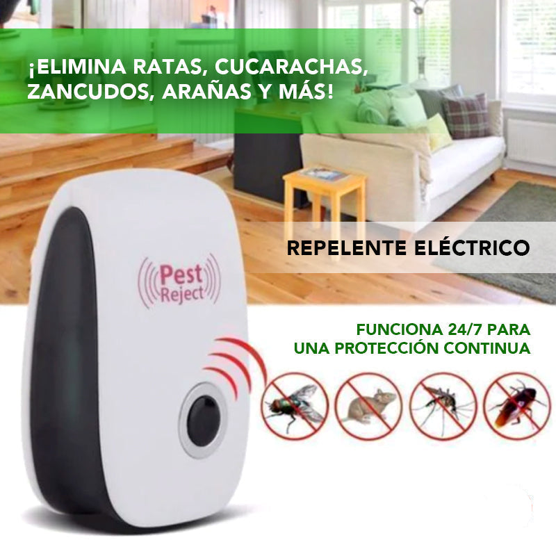 Repelente Eléctrico Contra Ratas e Insectos